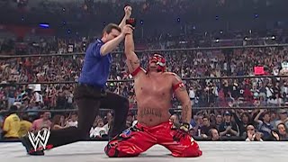 Rey Mysterio wins the Royal Rumble Match 2006 Royal Rumble [upl. by Dadelos]