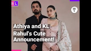 Athiya Shetty and KL Rahul Share Pregnancy News in an Adorable Way [upl. by Alfy482]