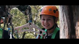 Zipline Tour at Illawarra Fly Treetop Adventures [upl. by Boles]