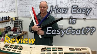 Easycoat Review  Heat Shrink Covering Film for Model Aircraft  Balsa RC Planes [upl. by Ilenna]