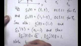 Line integral over 2 curves [upl. by Ecinwahs]