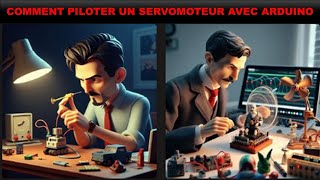 COMMENT PILOTER UN SERVOMOTEUR AVEC ARDUINO  TINKERCAD [upl. by Eniron]