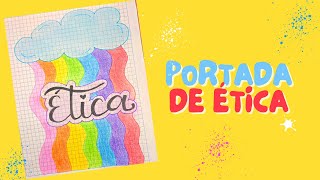 Portada para cuadernos  Ética [upl. by Ormond]