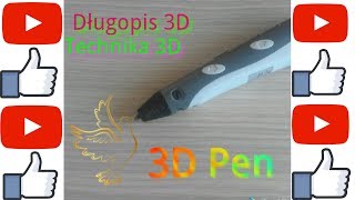 Długopis 3D technika 3D jajko wielkanocne 😮🐣 [upl. by Kiersten]