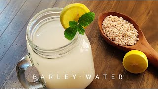 Barley Water Recipe  How to make Barley Water for Weight Loss PCOS Kidney Stones amp Glowing Skin [upl. by Adaline8]