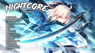 Nightcore Japanese Songs Mix 2023 ♫ Best Anime Nightcore Mix ♫ Anime BGM  アニメ 音楽 メドレー 2023 [upl. by Neerod]