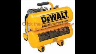 DEWALT 4Gallon Compressor Reviews  DEWALT D55151 14 Amp 212HP 4Gallon Compressor [upl. by Ichabod]