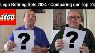 Lego Sets Retiring in 2024  Comparing our Top 5 sets [upl. by Maurizia]