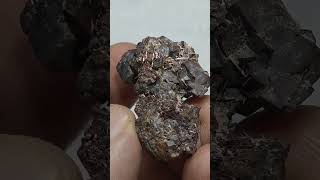 Rutiles on siderite available on latifcreationscom [upl. by Nickles]