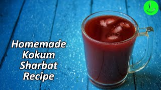 Kokum Sharbat Recipe  How to Make Kokum Sharbat at Home  Kokum Juice [upl. by Eked637]