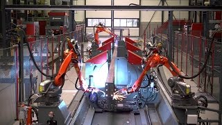 Voortman  The Fabricator  Fully automatic assembling and welding [upl. by Annairb]