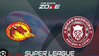 Catalans Dragons 1826 Wigan Warriors match review Betfred Super League 🏉 [upl. by Stultz]