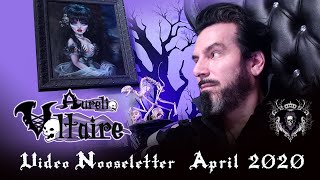 Aurelio Voltaire Video Nooseletter  April 2020 [upl. by Yrtnej]