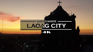 Laoag City  One of the Stunning Cities in Ilocos  Aerial View 4K [upl. by Oibesue]