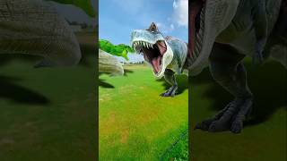 Dinosaur attacking video jurassic world evolution 2 part 3 dinosaur trex jurassicworld [upl. by Nallid]