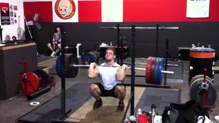 200kg Front Squat  440 pounds [upl. by Erme]