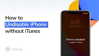 How to Undisable an iPhone without iTunes [upl. by Siekram]