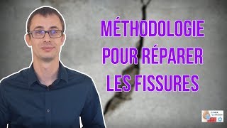 Méthodologie pour réparer les fissures [upl. by Leirraj]