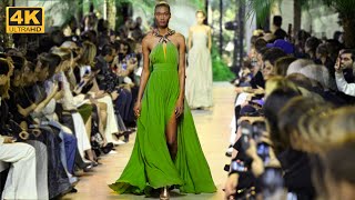 Elie Saab  SpringSummer 2025  Paris Fashion Week  4K [upl. by Aneerhs]