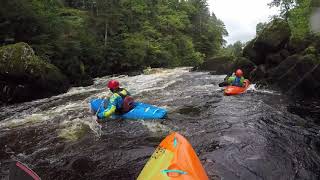 The River Nith Kayaking Through The Full Gorge [upl. by Navy]