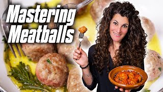 Mastering MEATBALLS  Everything You Need to Know About Italian quotPolpettequot [upl. by Kyre505]