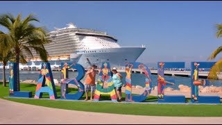 Exploring the private resort of Labadee Haiti  2019 Royal Caribbean Cruise  Day 31 4219 [upl. by Yatnohs]