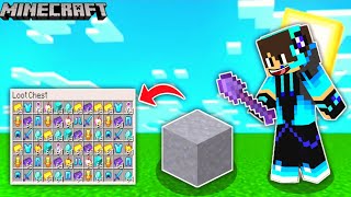 clay drop super op items 🤯 in mincarft Minecraft gameplay [upl. by Perle143]