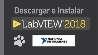 DESCARGAR E INSTALAR LABVIEW 2018 [upl. by Arnie]