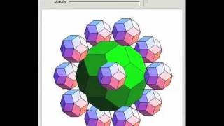 12 Rhombic Triacontahedra [upl. by Nodnahs]