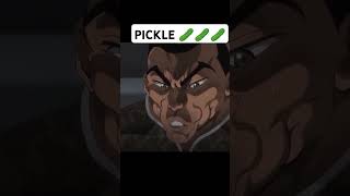 BAKI VS PICKLE PART 3 bakihanma anime pickle [upl. by Solrac]