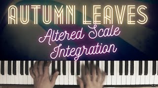 Autumn Leaves  Scales for Improvisation │Jazz Piano Lesson 38 [upl. by Bendicta]