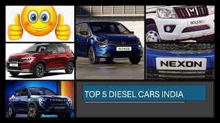 Top 5 Best Diesel Cars Under 10 Lakhs [upl. by Ardnik]