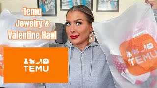 TEMU HAUL  TEMU JEWELRY MUST HAVE FINDS  PART 1  HOTMESS MOMMA MD [upl. by Nwahshar]