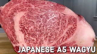 The Highest Quality Steak In The World  Japanese A5 Wagyu [upl. by Natsuj]