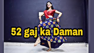 52 Gaj Ka Daman Kashika Sisodia Choreography [upl. by Sekoorb]