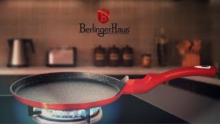 Berlinger Haus Metallic Line Burgundy Edition Pancake Pan Presentation BH1272N [upl. by Koenig220]