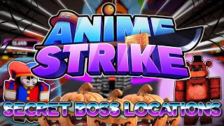 Anime Strike  Secret Boss Locations [upl. by Aillil]