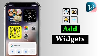 How To Add Widgets on iPhone iOS 18 Update [upl. by Aidul288]