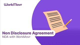 Non Disclosure Agreement with WorkMovr [upl. by Barta729]