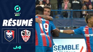 STADE MALHERBE CAEN  AC AJACCIO 3  0  Résumé  SMC  ACA  20232024 [upl. by Barri]