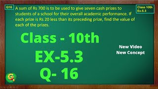 Ex 53 Q16 Class10  AP Chapter 5  Exercise 53  Class10 NCERT  Class10 Ex 53 Q16  Green Board [upl. by Einaled]