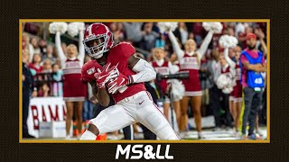 Evaluating the Alabama wide receivers  MSampLL 41020 [upl. by Christoper]