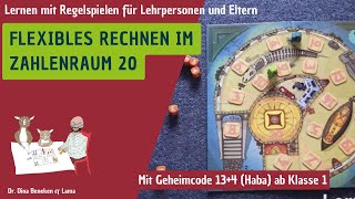 Spielend Kopfrechnen mit Geheimcode 13  4 Mathe spielend lehren in Schule und Lerntherapie [upl. by Christmas]