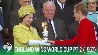 1966 World Cup Final England vs Germany Part 2  Sporting History [upl. by Eimilb508]