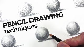 Pencil Drawing Techniques [upl. by Eiramave]