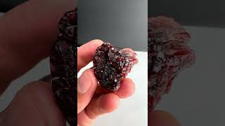 Etched Spessartine Garnet from Pakistan  Fine Art Minerals  Garnet [upl. by Aehtorod]