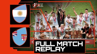 Cup Final MASTERCLASS from Argentina 🏆  Argentina v Fiji  HSBC London Sevens Rugby [upl. by Doherty]