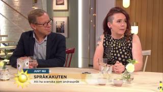 Därför är det så svårt att lära sig svenska  Nyhetsmorgon TV4 [upl. by Ahsinwad]