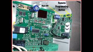 Programming a FAAC 787542 gate remote [upl. by Schiffman]