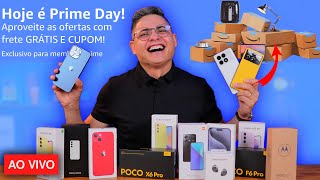 NOVO CUPOM AMAZON PRIME DAY PROMOÇÃO em ALGUNS CELULARES ELETRÔNICOS e MUITO MAIS 🤑🎁 [upl. by Anrym270]